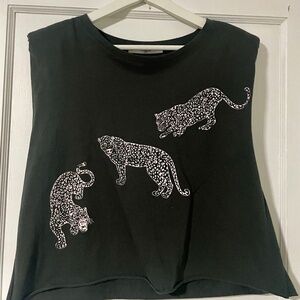 Project Social Leopard T shirt